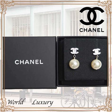 chanel vip earrings|Chanel earrings a36138 y02005 z2354.